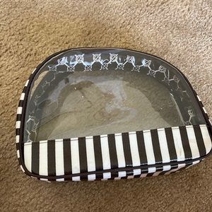 Henri Bendel clear toiletry bag
